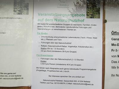 Weiterbildungsangebote und andere Aktivitaeten