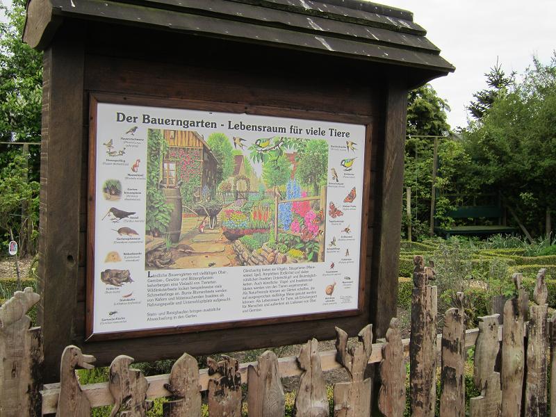 Schautafeln - Bauerngarten