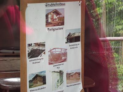 Schautafeln - Strohballenhaus