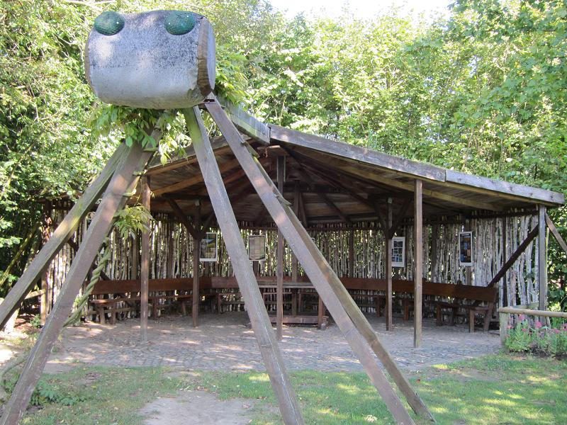 Schautafeln - Libellenpavillon