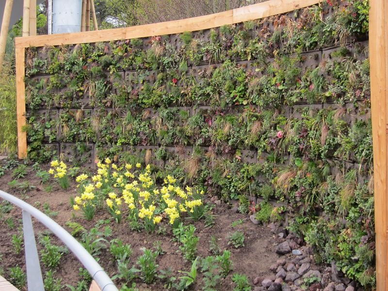 Pflanzenvielfalt / Pflanzenwand auf der Floriade 2012 in Venlo